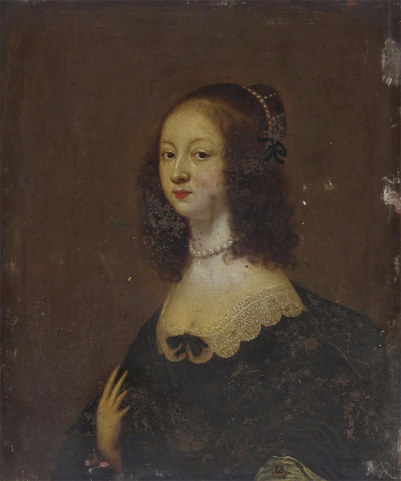 Portrait of Countess of Derby, probably Charlotte Stanley (1599-1664) by English School