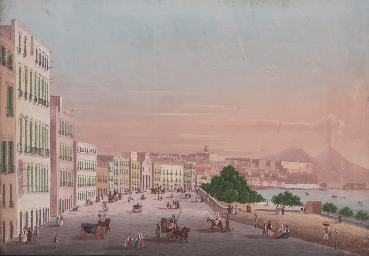 Riviera Di Chiaia by Neapolitan School