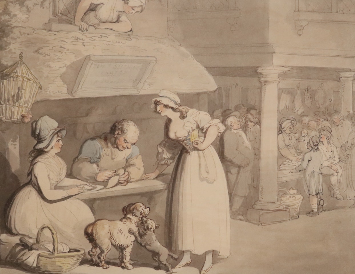 Tommy Stichwell, Cobbler and Dog-Doctor by Thomas Rowlandson