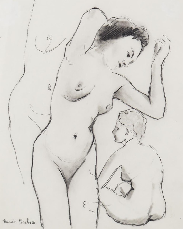 Trois études de Nue by Francis Picabia
