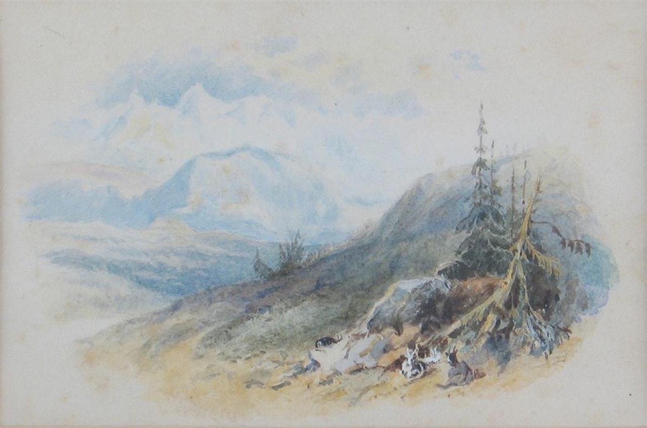 Mountain views by English School