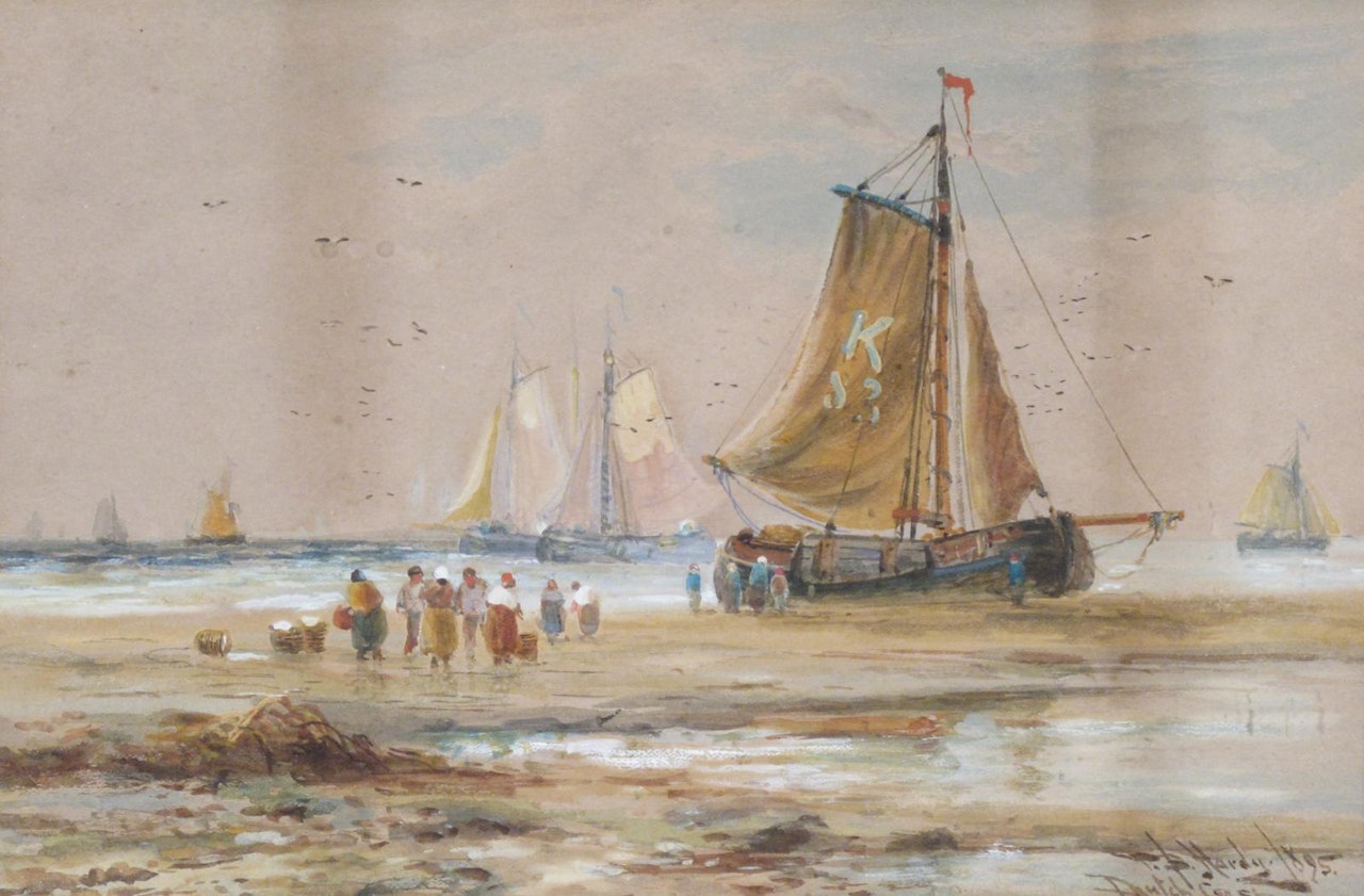 Dutch Coast by Thomas Bush Hardy