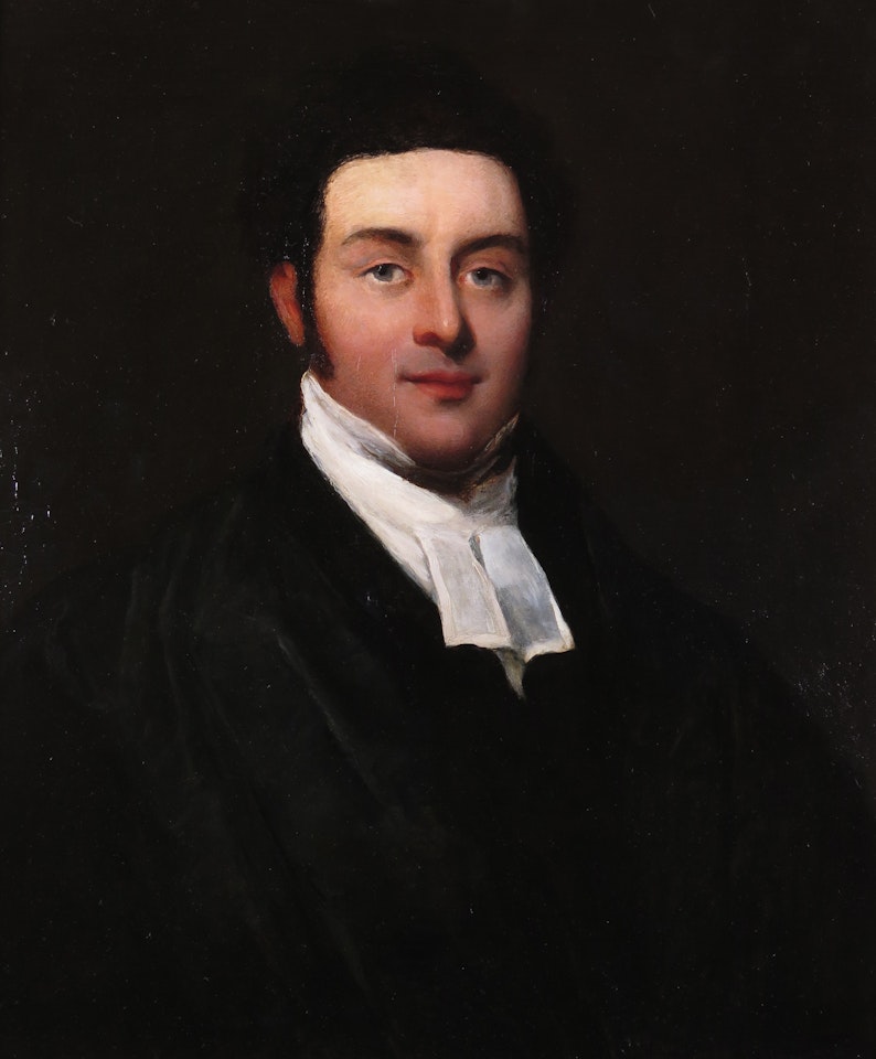 Portrait of a Clergyman, possibly Rev. Joseph Sortain (1809-1860) by English School