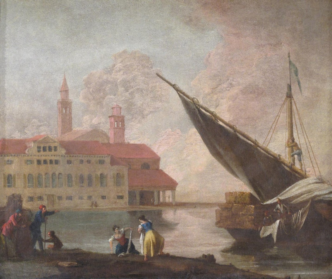 Church of San Biagio e Cataldo on the Giudecca, Venice by Venetian School