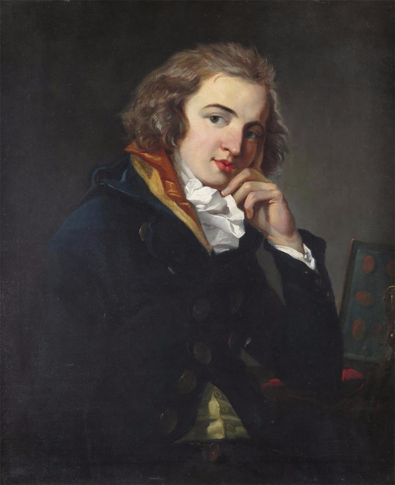 Portrait of a gentleman, thought to be William Beckford of Fonthill Abbey (1760-1844) by English School