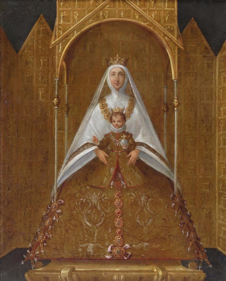 Madonna and Child by Spanish School