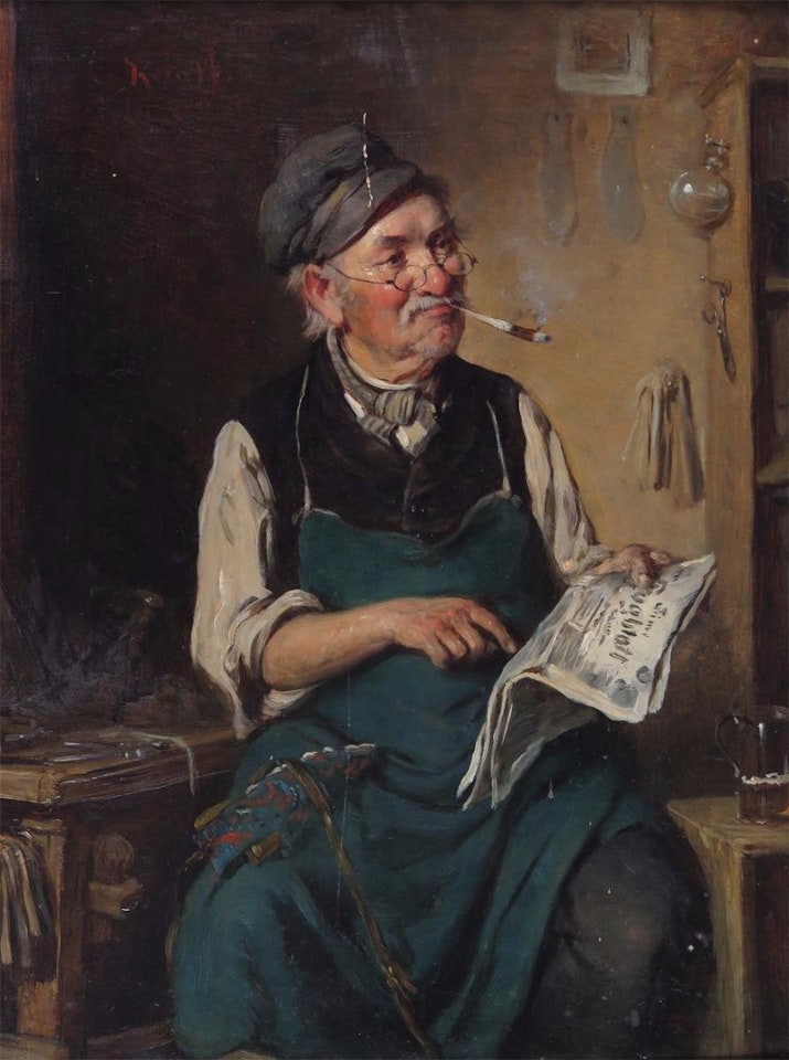 The Cobbler by Hermann Kern