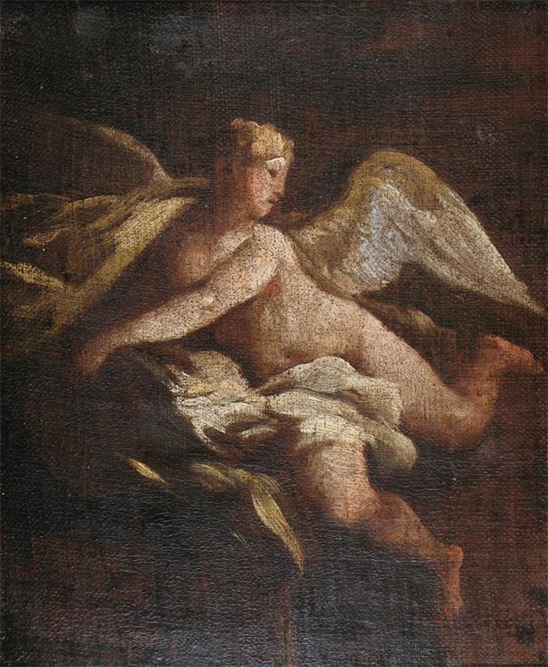 Study of an angel by Italian School