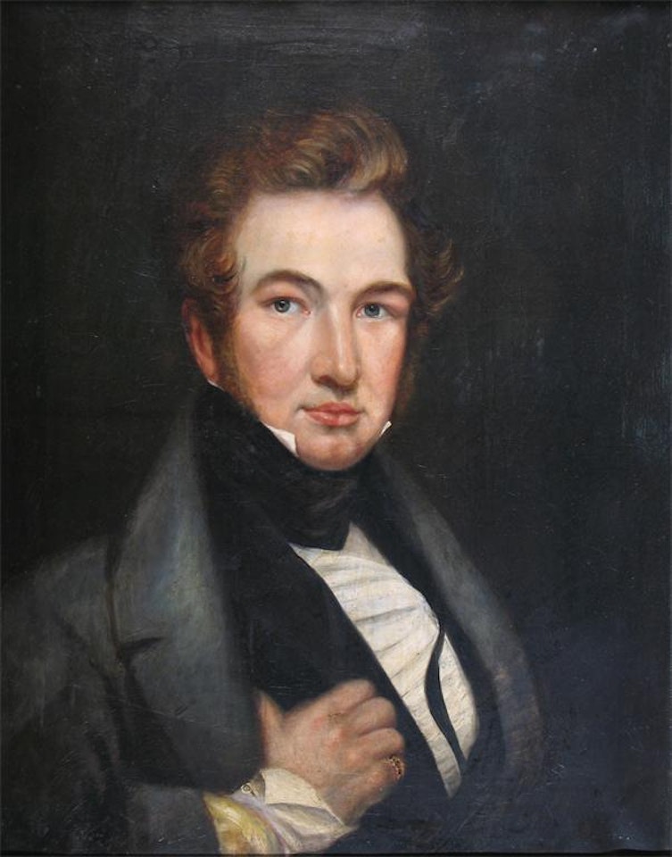 Portrait of a gentleman by English School