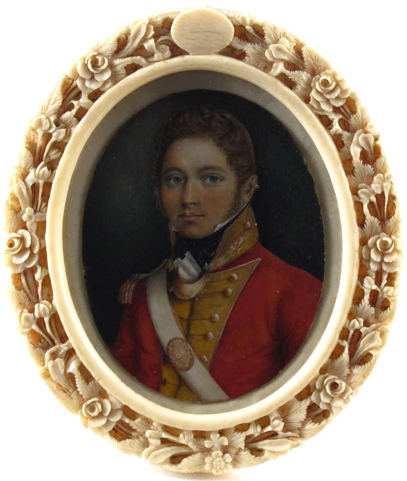 An Officer of the 83rd Foot Regiment by English School