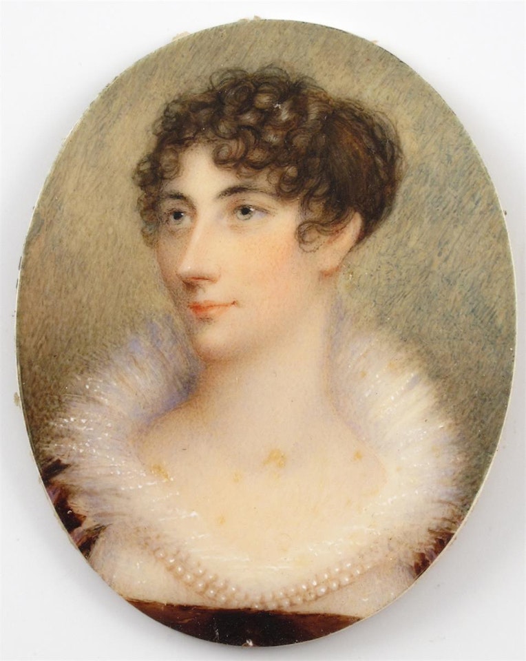 Portrait of a gentleman and a lady by English School