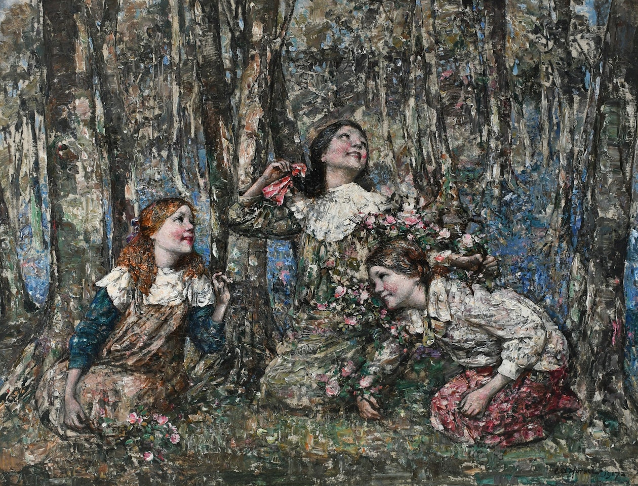 Late springtime in Galloway by Edward Atkinson Hornel