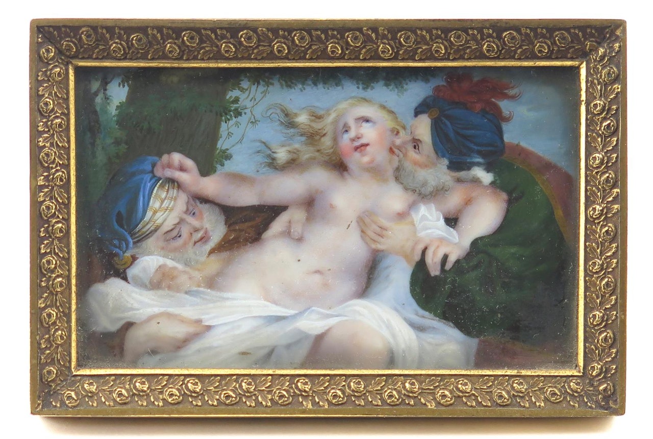 Susanna and the Elders by Continental School