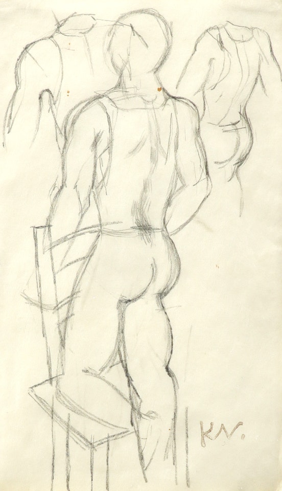 The dancer by Keith Vaughan