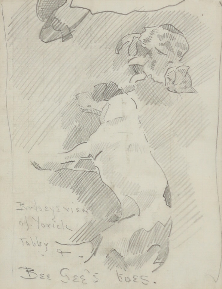Bee Gee"s toes by Joseph Crawhall