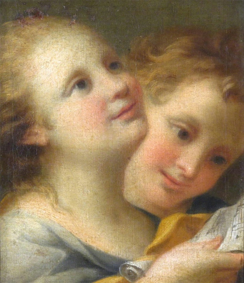 Young choristers by French School