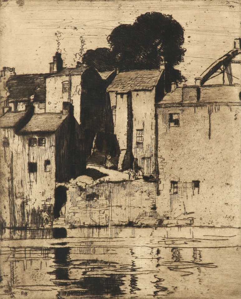 Barnard Castle by Sir Frank Brangwyn