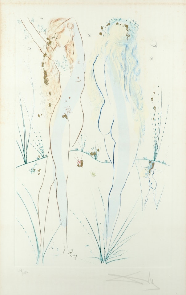 Return, O Shulamite (Michler and Lopsinger 479) by Salvador Dali