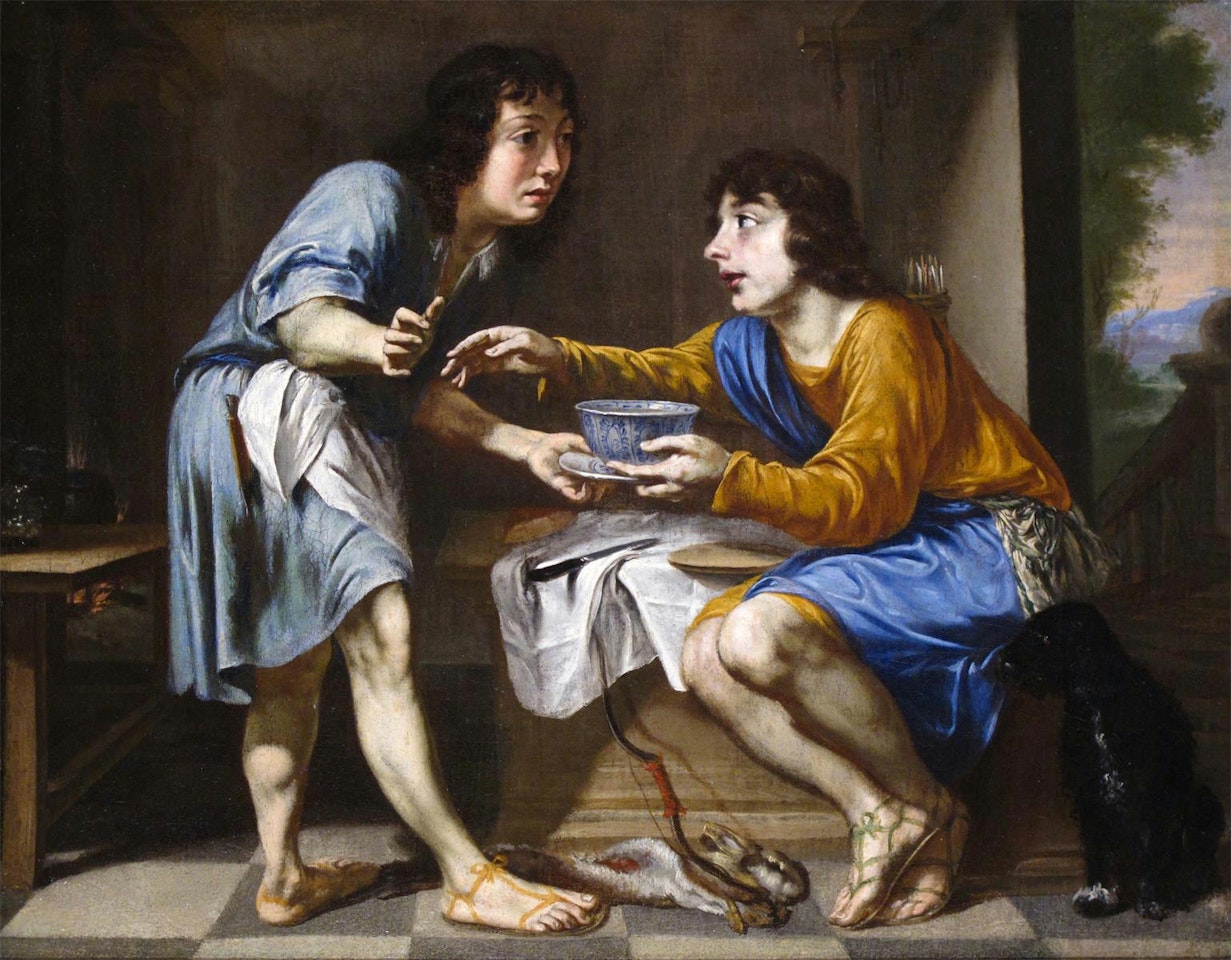 The Hunter"s refreshment by French School