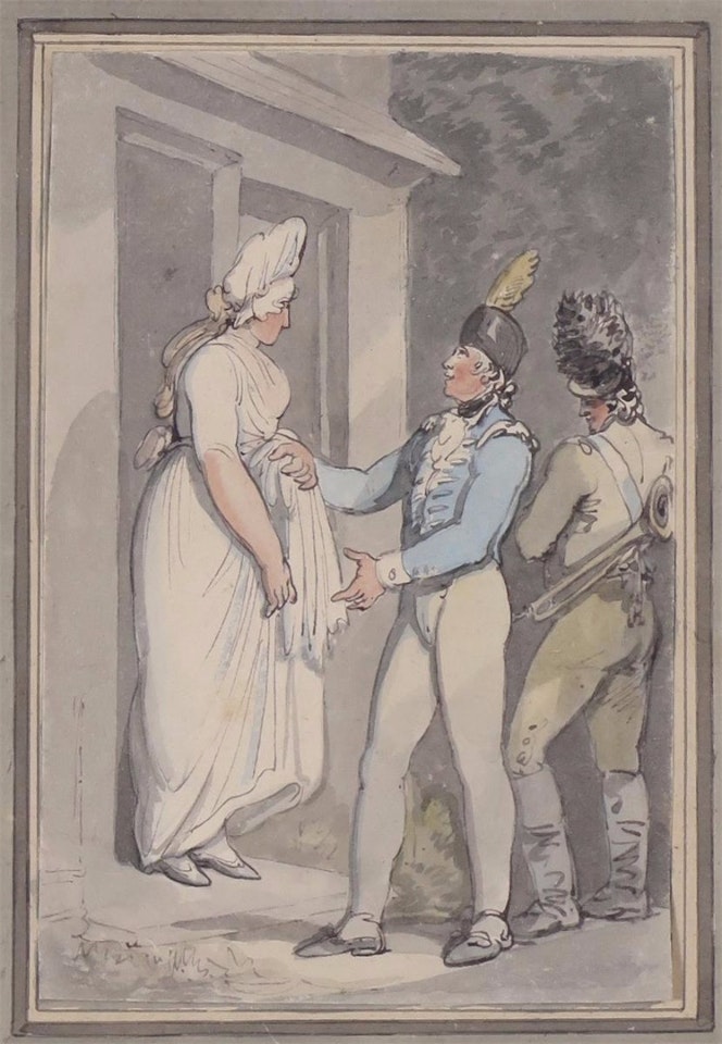 The Captain"s Request by Thomas Rowlandson