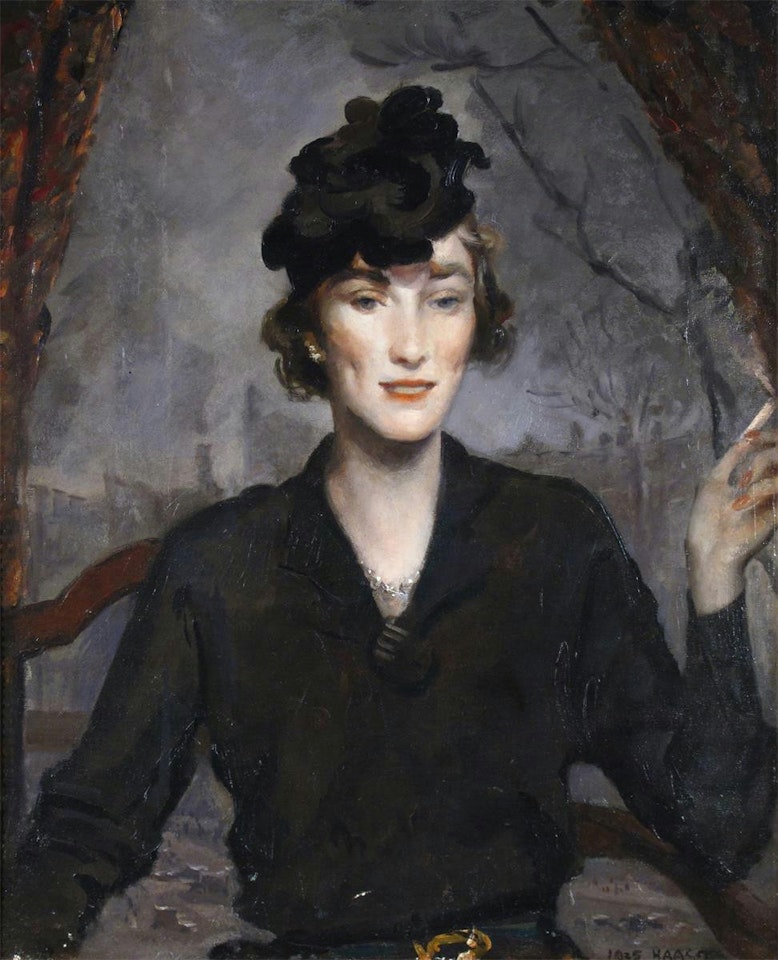 Portrait of a lady by English School