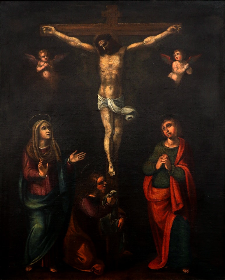 The Crucifixion by Continental School