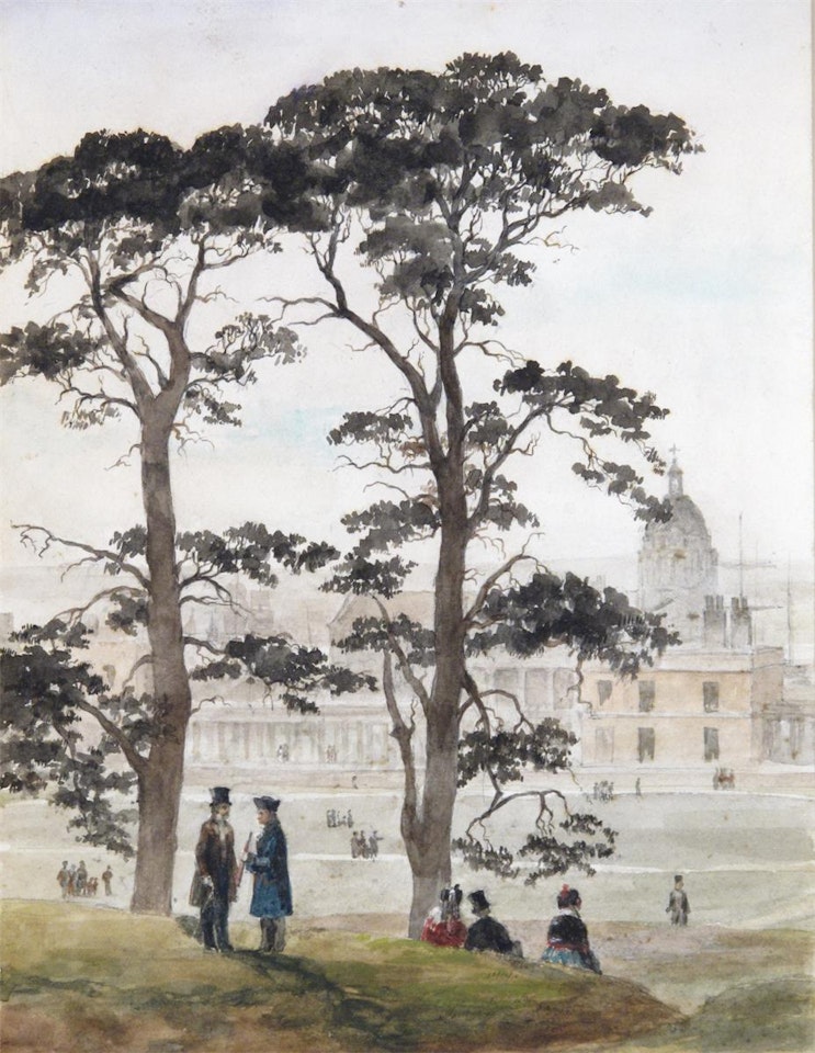 View of Greenwich by English School