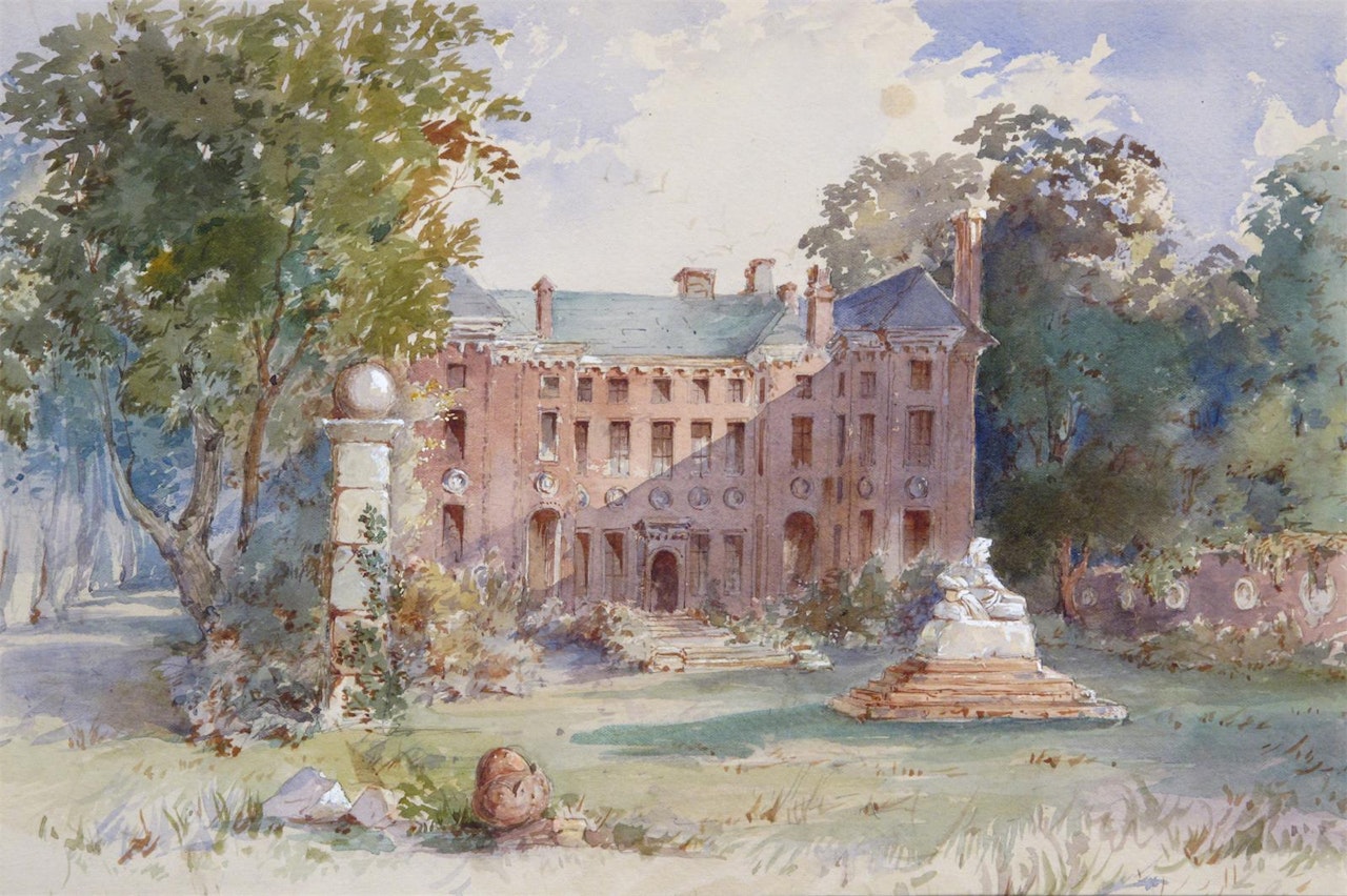 Ham House, Near Richmond by English School