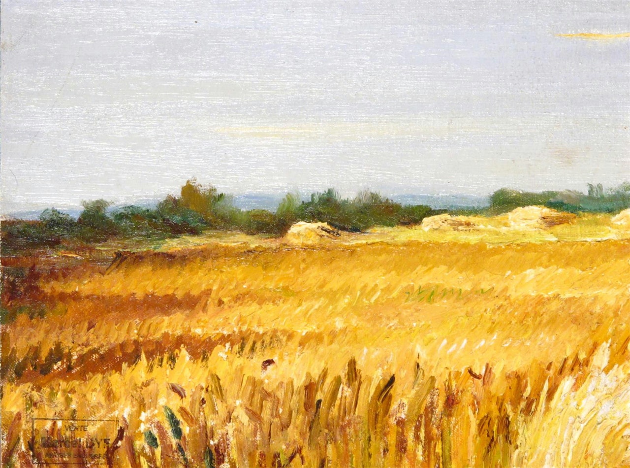 Moisson en Provenance by Marcel Dyf