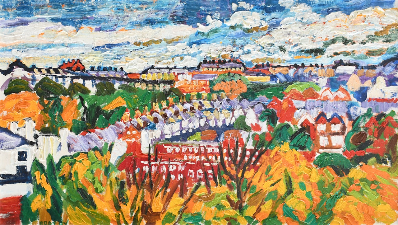 The Ridge No.1 by John Bratby
