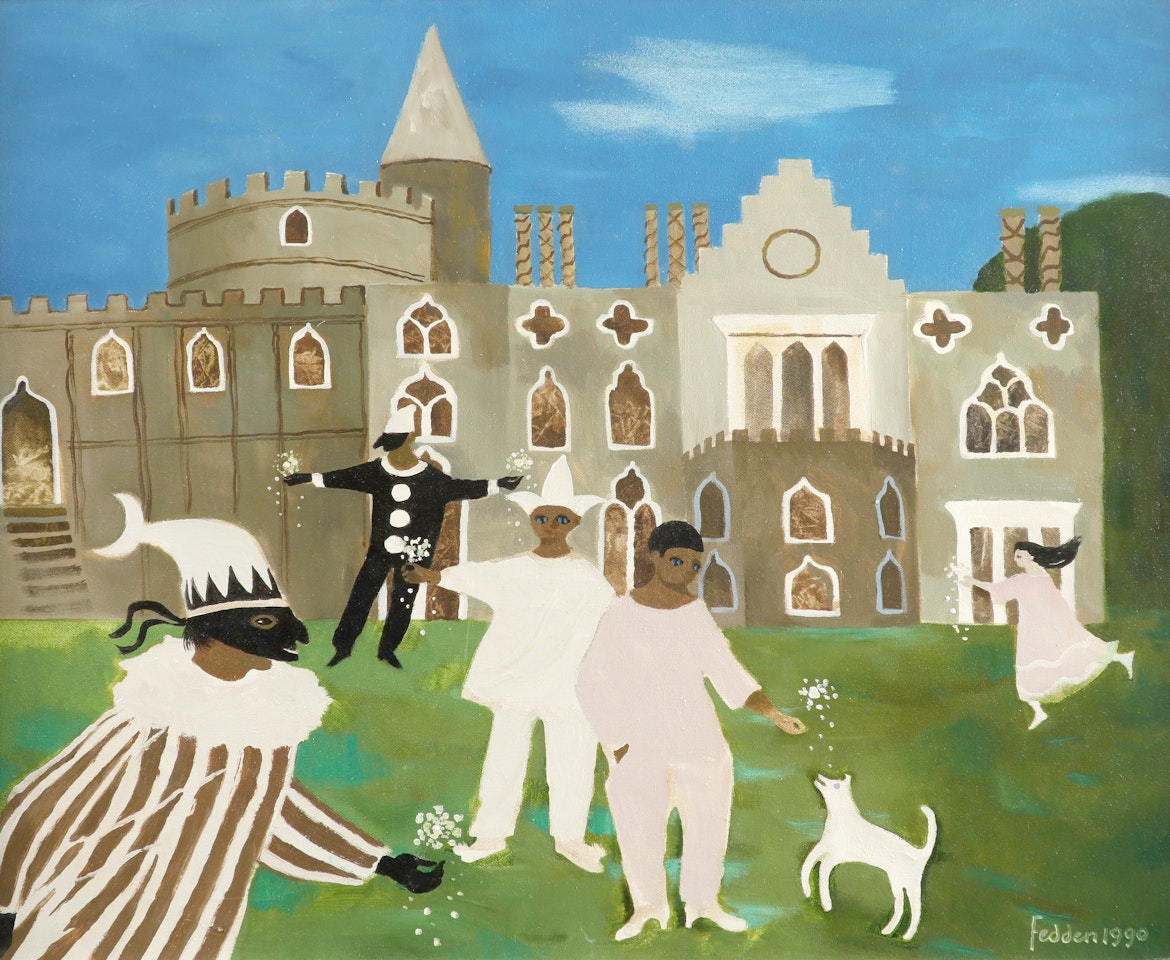 Masque at Strawberry Hill by Mary Fedden