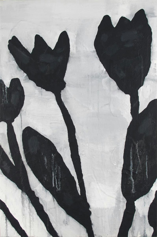 Tulips by Donald Baechler