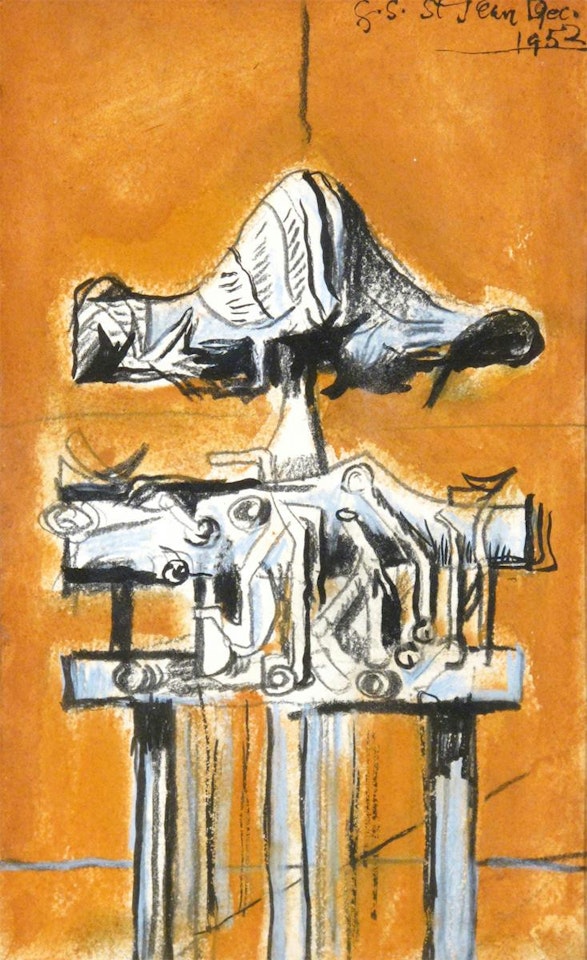 Abstract study by Graham Sutherland