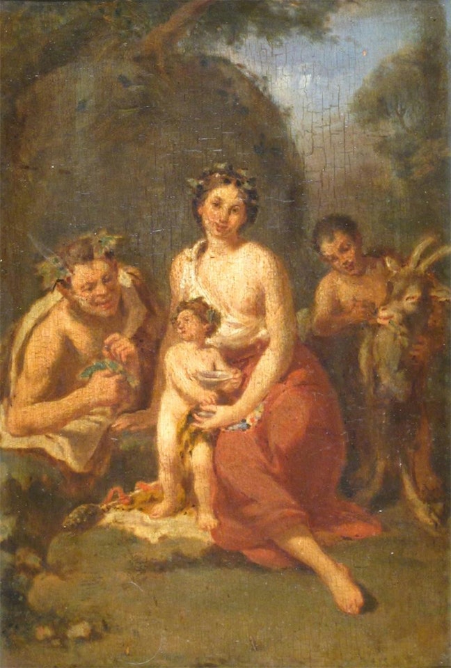 A classical scene by Continental School