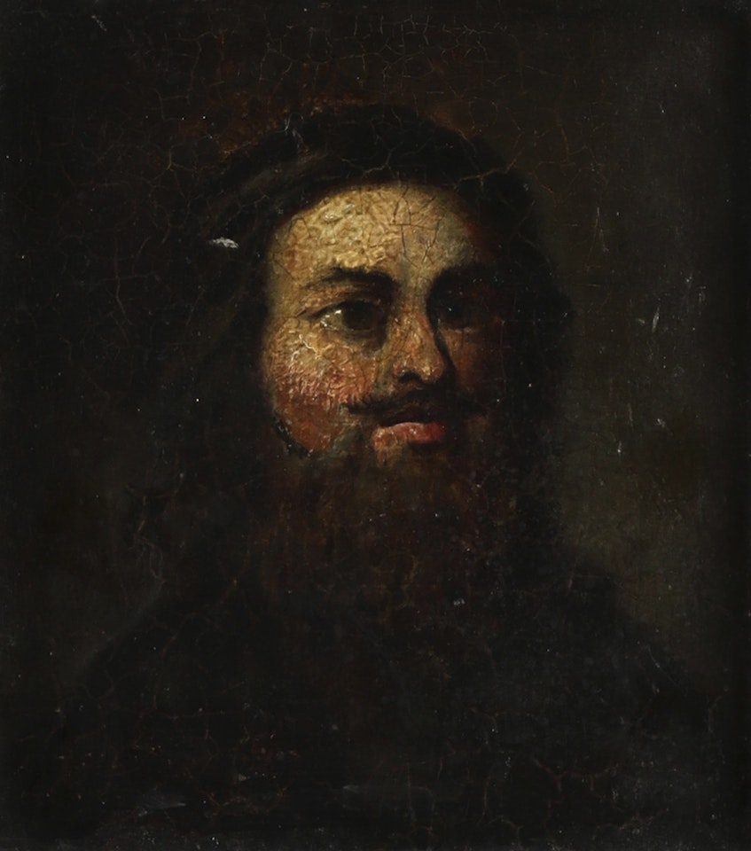 Portrait of a bearded man, bust-length by Dutch School