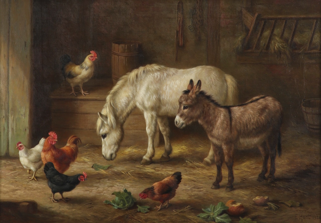 Old friends by Edgar Hunt