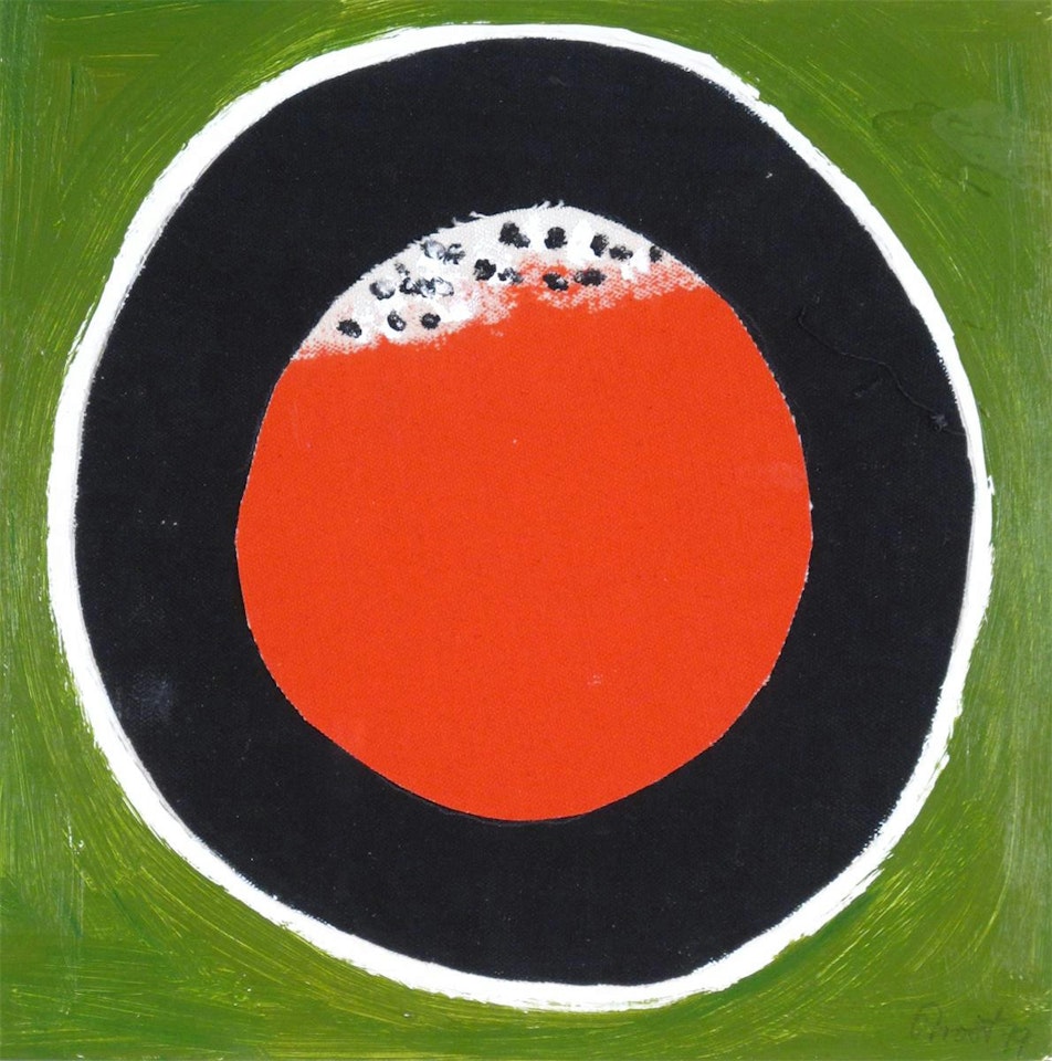 O with dots by Terry Frost