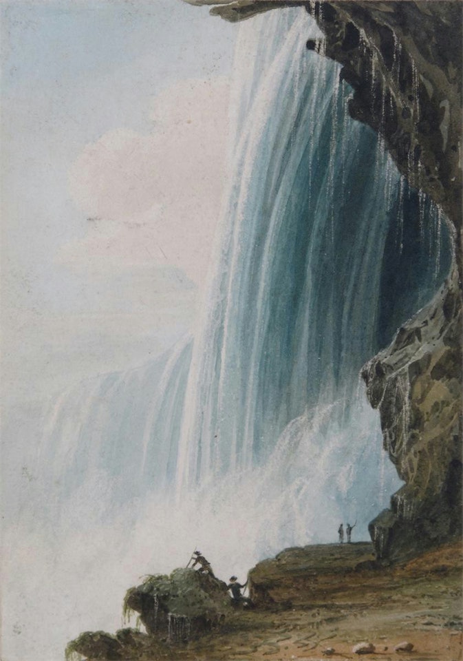 The Horseshoe Falls, Niagara by Thomas Allom