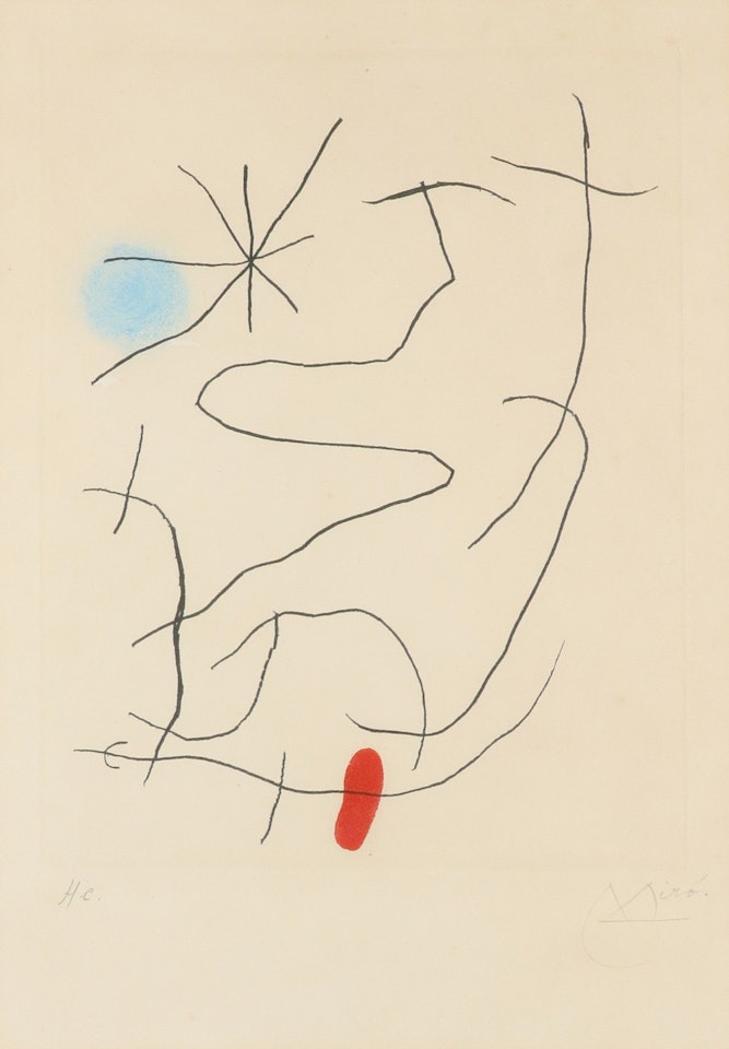 Sonatine II (Dupin 419) by Joan Miró