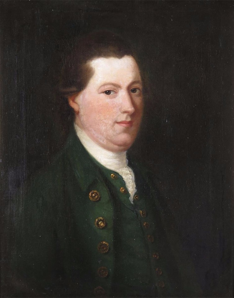 Portrait of John Adcock by English School