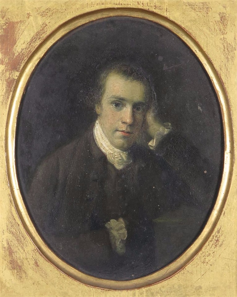 Portraits believed to be William Seton of Mounie (1750-1781) and his sister by English School