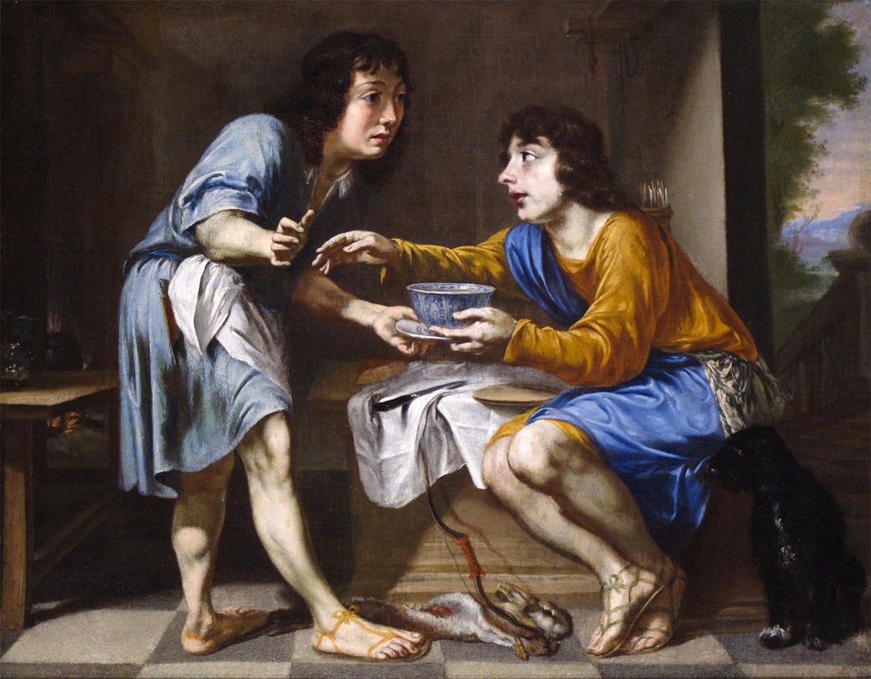 The Hunter"s refreshment by French School