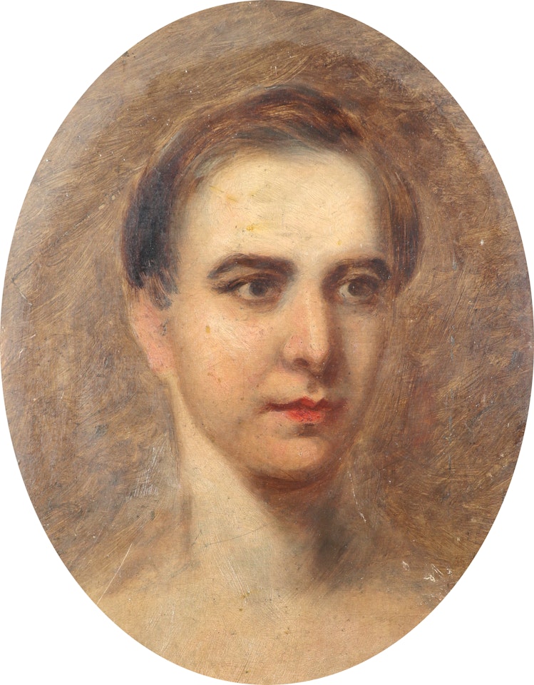 Portrait study of a gentleman by English School
