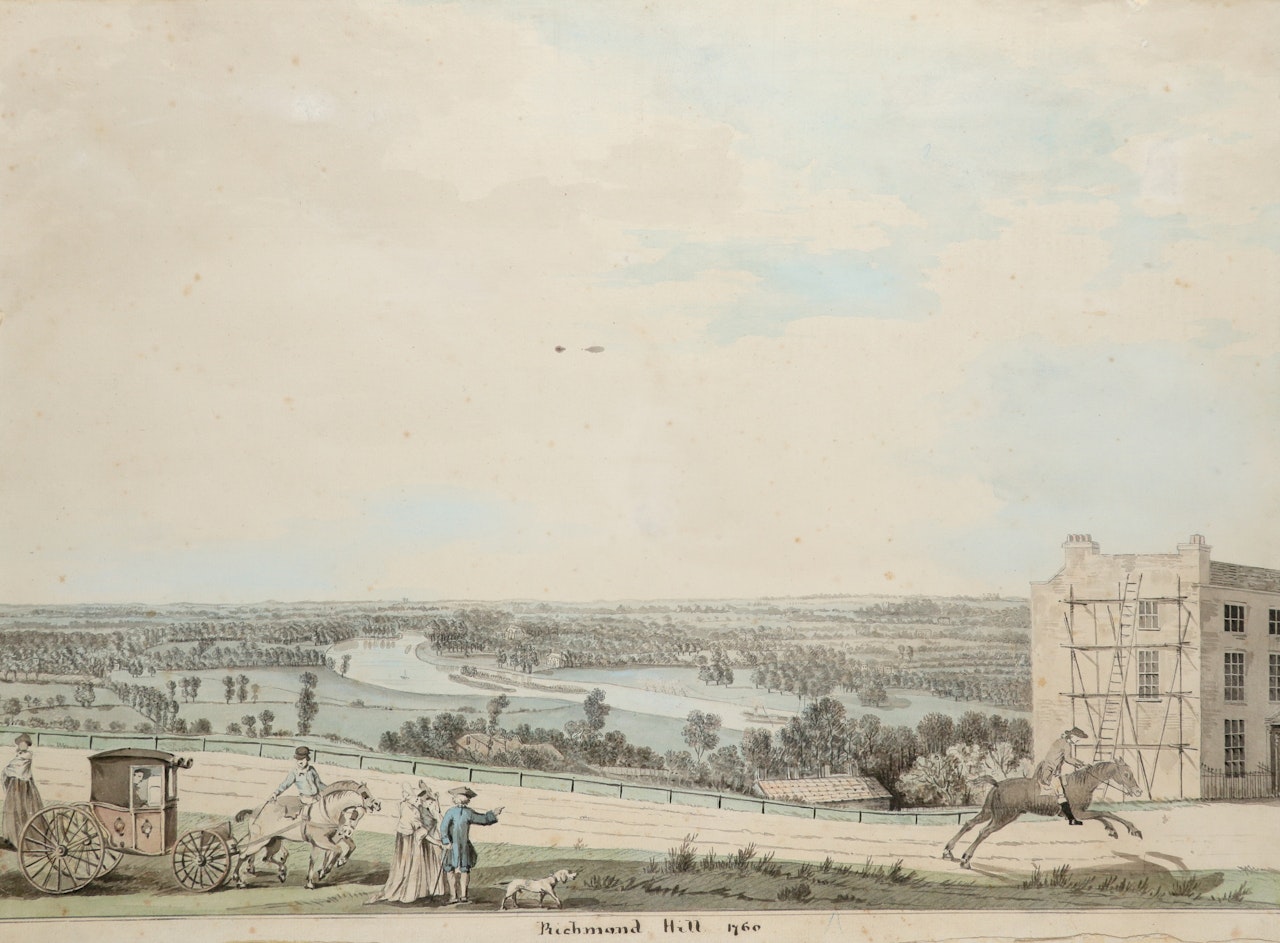 A view from Richmond Hill by English School