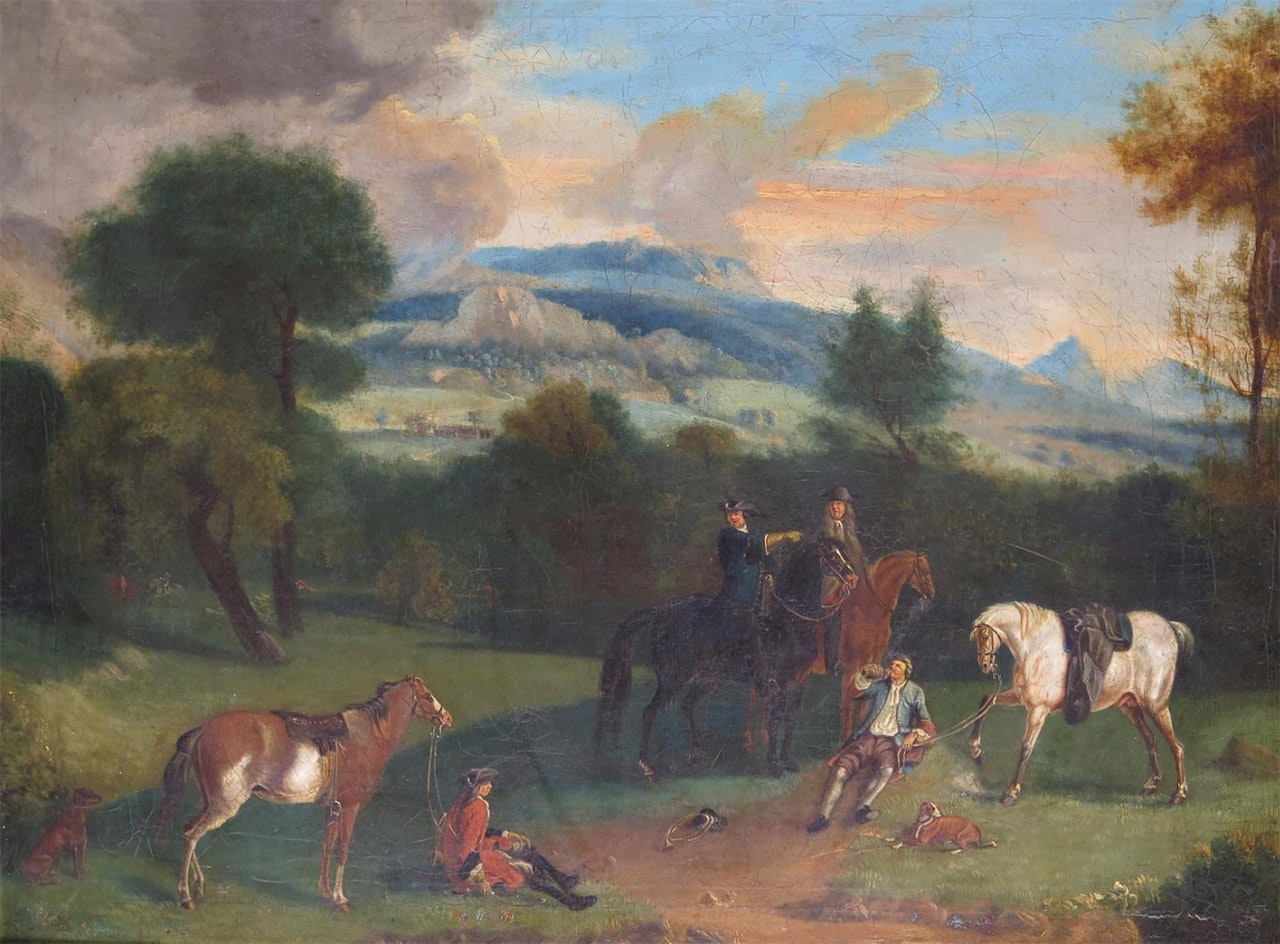 A break from the hunt by English School