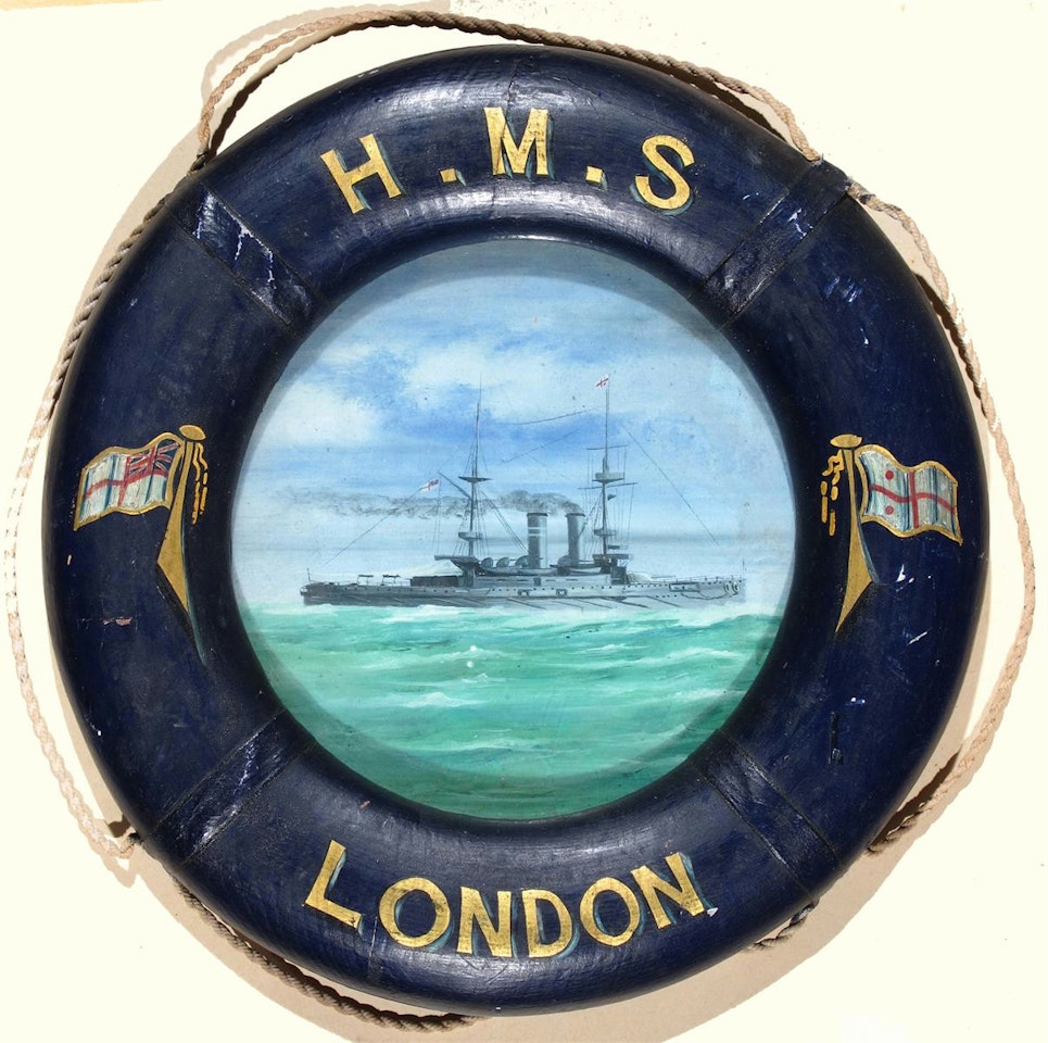 H.M.S. Diadem; H.M.S. London by English School
