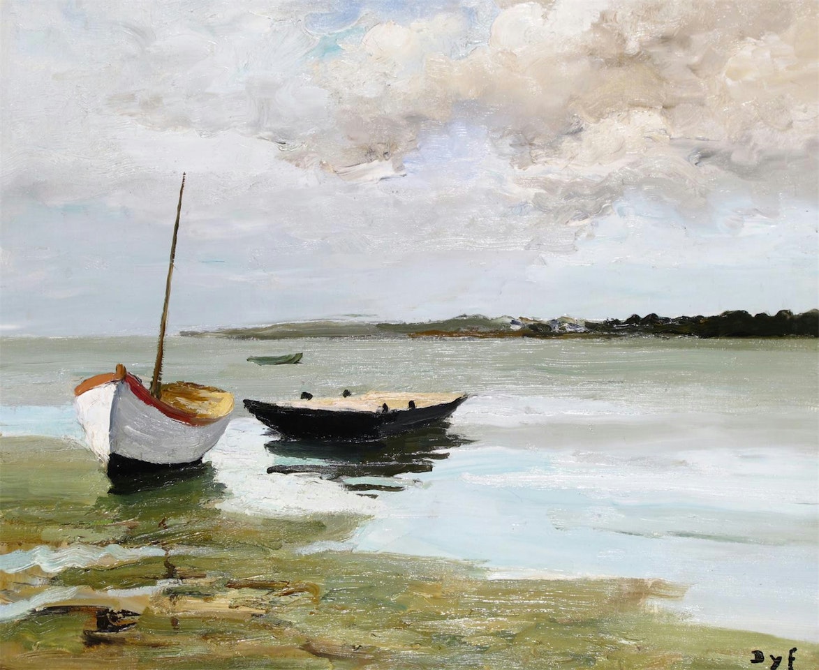 Marée basse in the Morbihan by Marcel Dyf