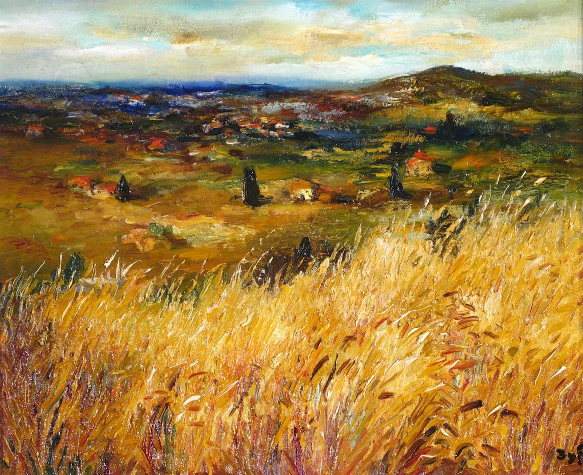 Blés en Provence by Marcel Dyf
