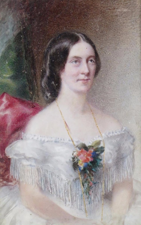Portrait of Lady Fairfax Moresby, neé Williams by English School