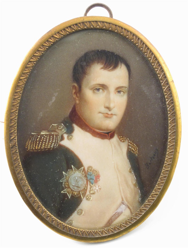 Napoleon and Josephine by French School